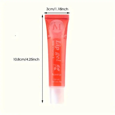 Frost Glow Cosmetics 6Pcs Lip Gloss & Oil Set with VE, rosehip, argan, peppermint, aloe & coconut. Moisturizing, plumping & glossy.