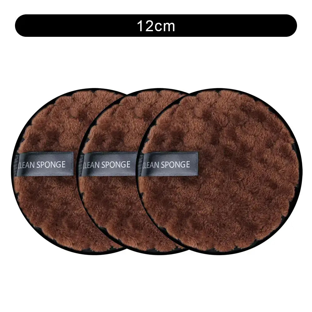 Eco-friendly reusable microfiber makeup remover pads. Double-layer, washable & gentle on skin. Shop Frost Glow Cosmetics sustainable beauty tools today!