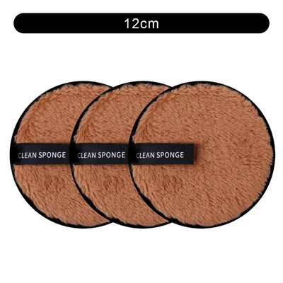 Eco-friendly reusable microfiber makeup remover pads. Double-layer, washable & gentle on skin. Shop Frost Glow Cosmetics sustainable beauty tools today!