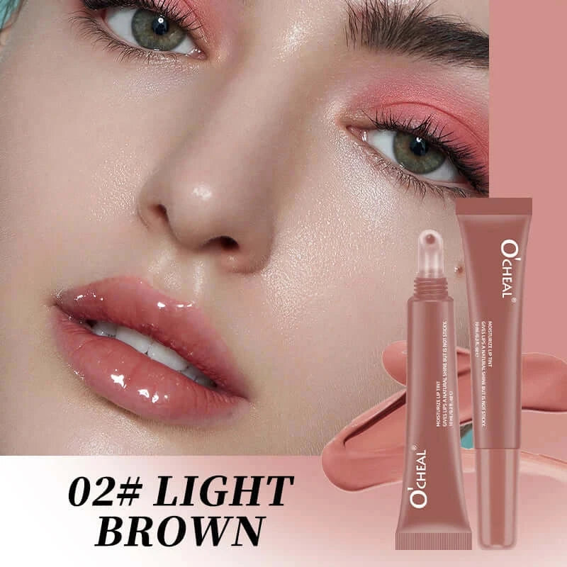 Frost Glow Cosmetics 4-Color Lip Gloss Set – Moisturizing, plumping, mirror-shine lip oils that smooth fine lines & enhance lips.