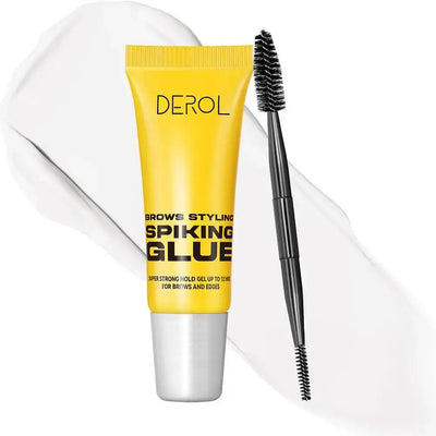 Frost Glow Cosmetics 3D eyebrow styling gel. Waterproof, transparent, quick-dry wax for long-lasting brow lift & natural enhancement.