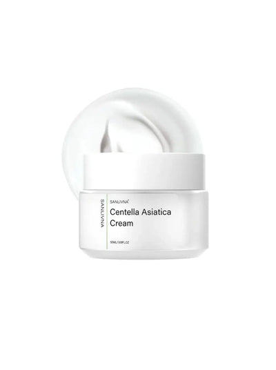 Frost Glow Cosmetics Centella Asiatica toner hydrates, repairs & brightens skin. Gentle essence for soothing, moisturizing care.