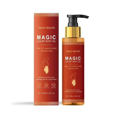 Frost Glow Cosmetics body oil serum hydrates, nourishes & softens dry rough skin while relaxing muscles for smooth, radiant care.