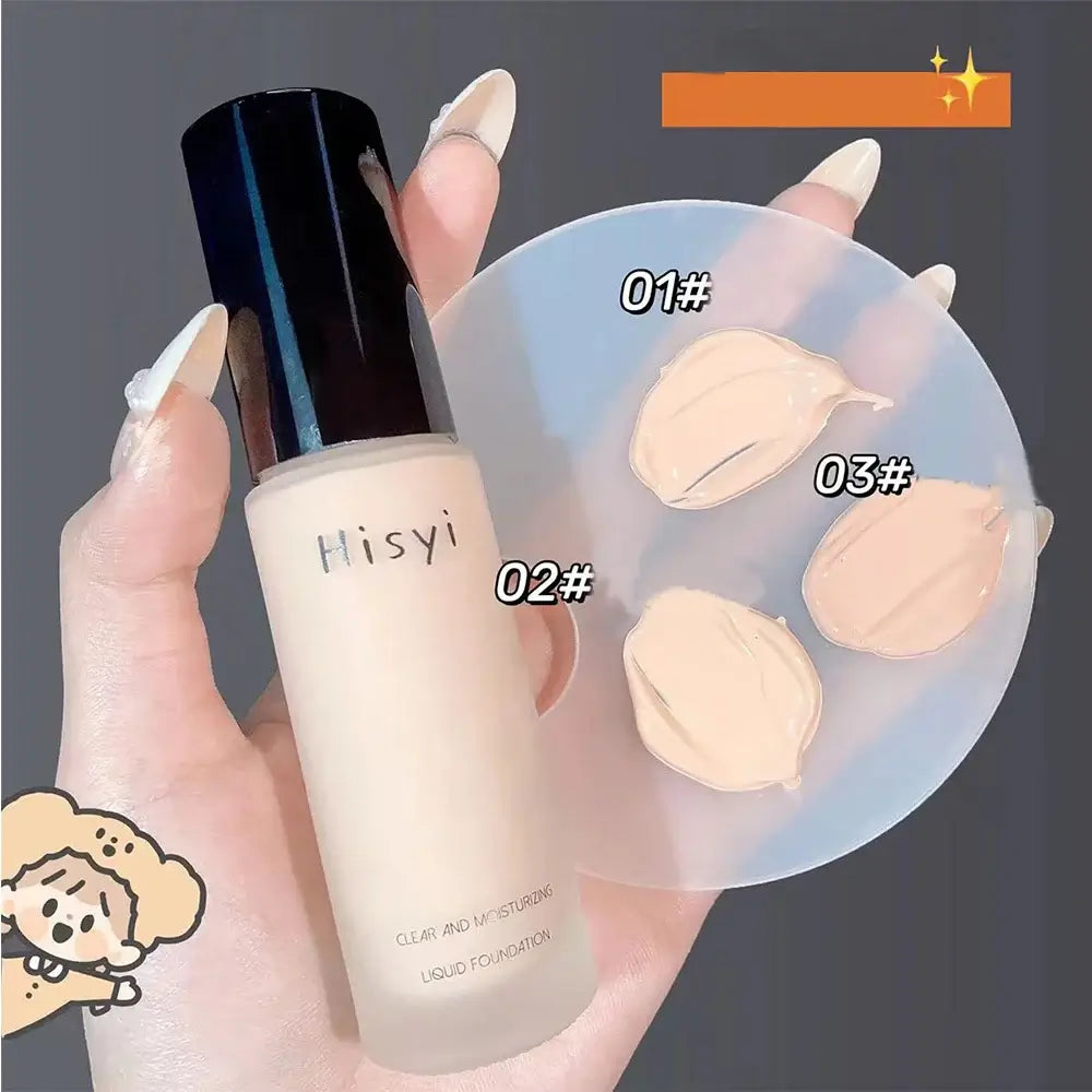 Frost Glow Cosmetics liquid foundation conceals blemishes, covers flaws naturally & delivers a smooth, non-sticky, flawless complexion.