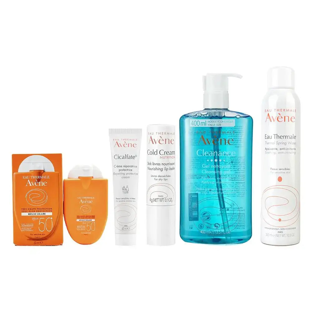 Frost Glow Cosmetics deep cleansing facial cleanser removes dirt, whitens, moisturizes & protects with SPF 50+ sunscreen care.