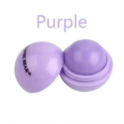 Frost Glow Cosmetics cute ball lip balm hydrates, soothes & plumps lips. Non-stick, long-lasting protection against dryness & frost cracks.