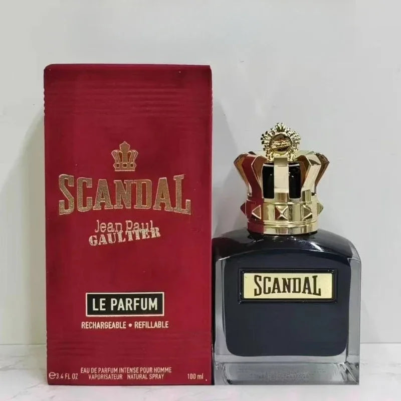 Long-lasting men’s Eau De Parfum with woody vetiver, tonka, leather & sandalwood. A refined 100ml fragrance for elegance.
