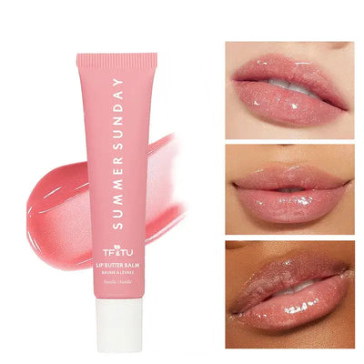 Frost Glow Cosmetics lip balm with lasting hydration. Smooths lip lines, nourishes & softens for daily lip care. Perfect summer moisture.