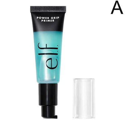 Frost Glow Cosmetics power grip primer gel with hyaluronic & 4% niacinamide. Hydrating, brightening, long-lasting makeup base.