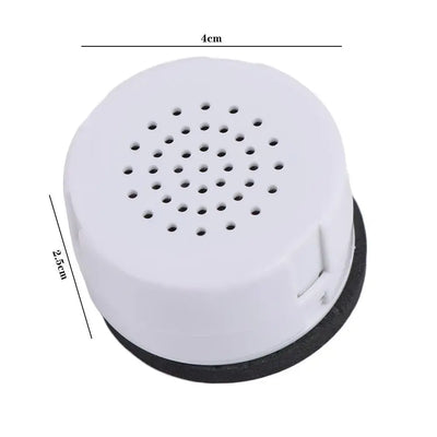 Frost Glow Cosmetics recordable plush toy voice box. DIY 30-sec sound module for custom messages, gifts & keepsakes.