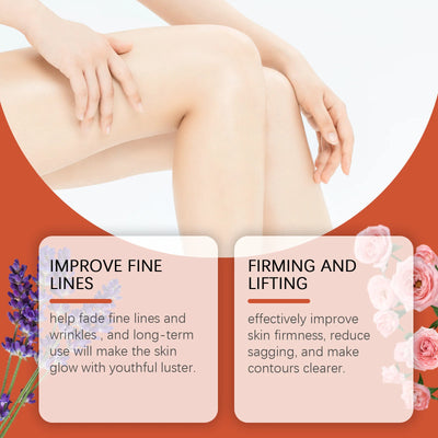 Deeply moisturizing luxury body oil. Firms, nourishes & repairs dry skin while softening chest, thighs & body for rejuvenation.