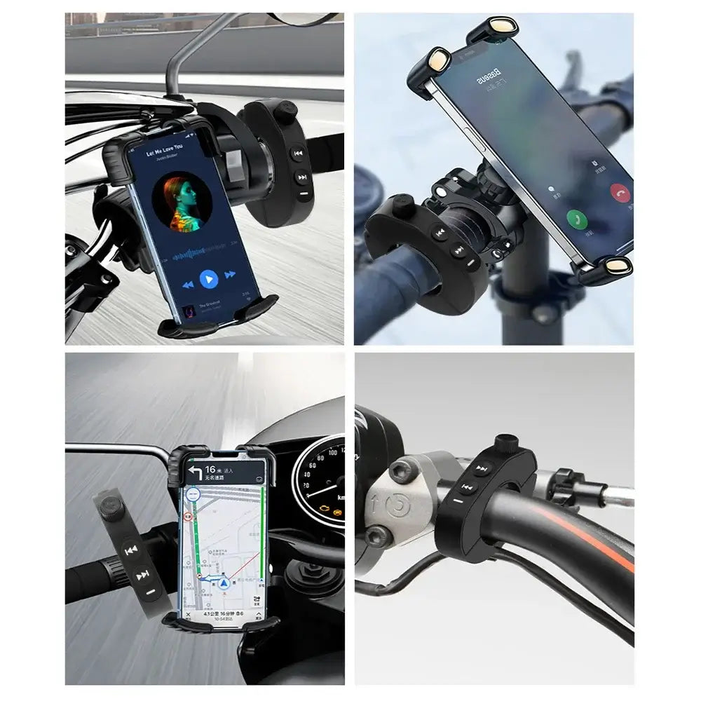 Control music & calls hands-free with Frost Glow Cosmetics Bluetooth 5.3 remote for helmet, bike & car. Safe, durable, easy to use.