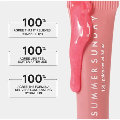 Frost Glow Cosmetics lip balm with lasting hydration. Smooths lip lines, nourishes & softens for daily lip care. Perfect summer moisture.