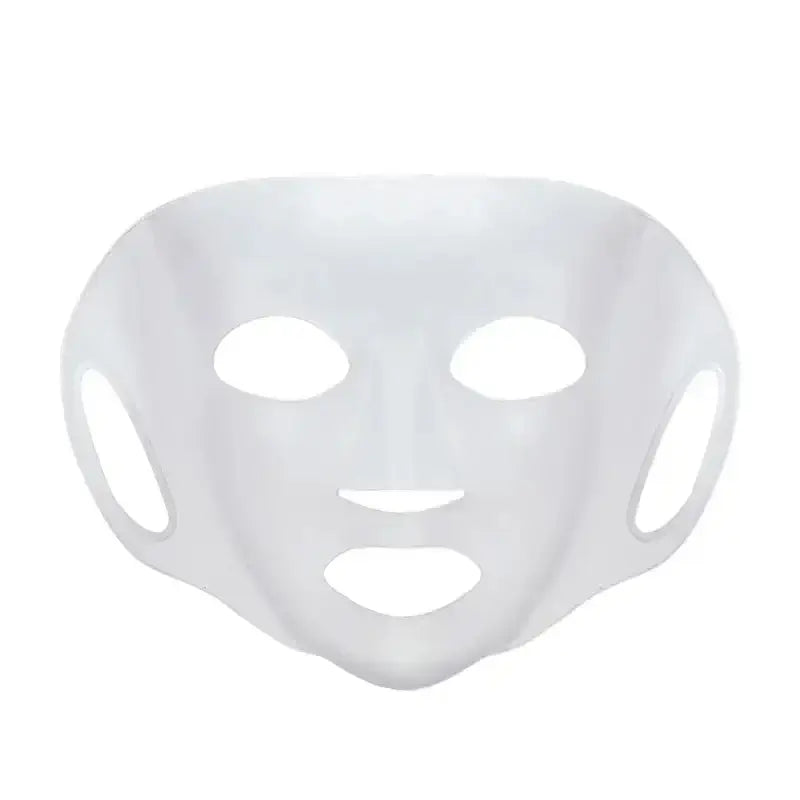 Frost Glow Cosmetics silicone mask cover reusable 3D design locks in moisture, prevents evaporation & boosts sheet mask results.