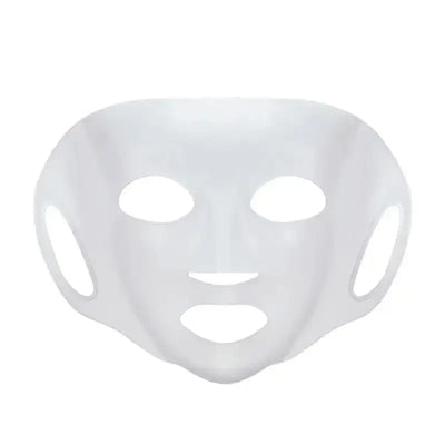 Frost Glow Cosmetics silicone mask cover reusable 3D design locks in moisture, prevents evaporation & boosts sheet mask results.