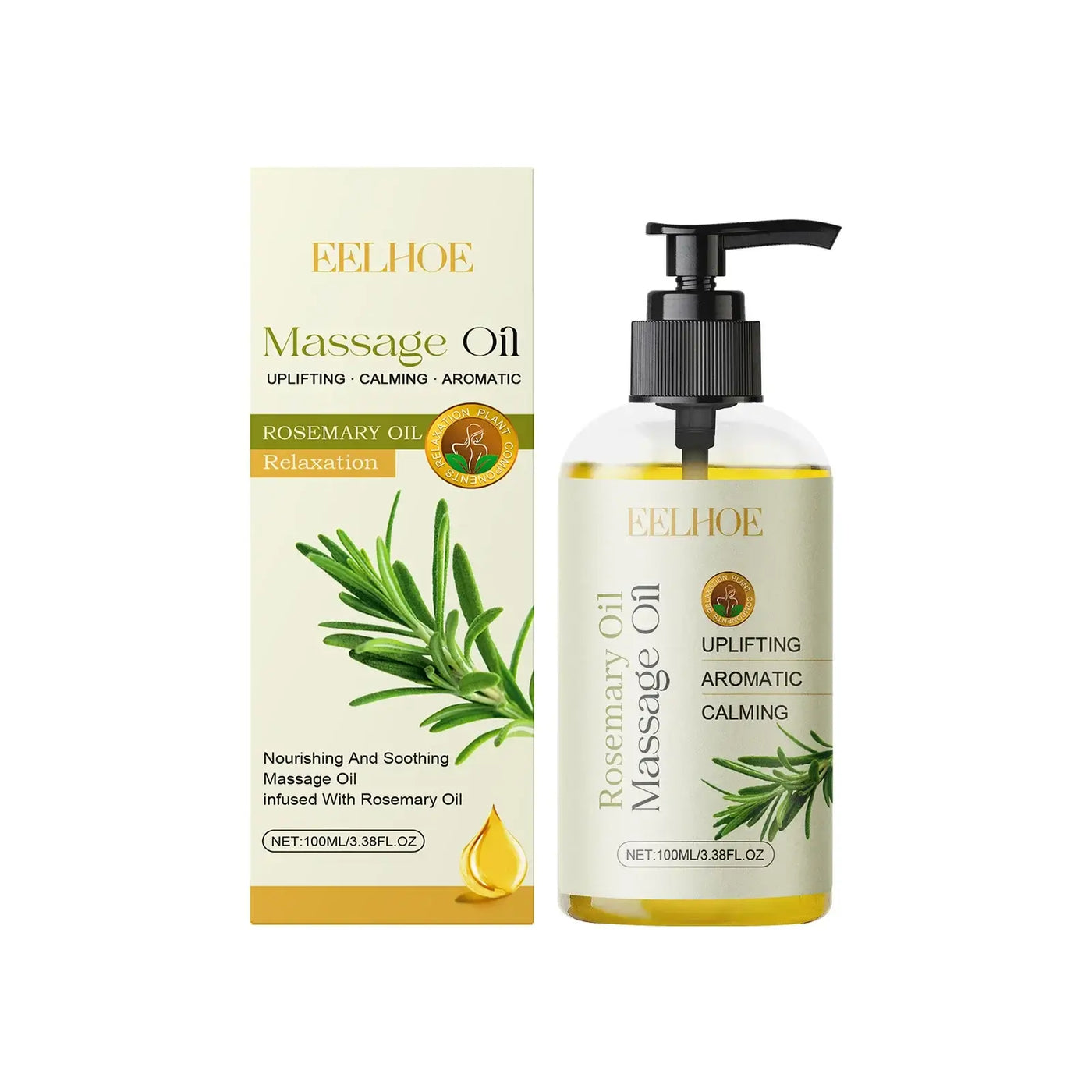 Relaxing body oil that relieves muscle soreness & fatigue. Moisturizing, firming & nourishing for smooth, radiant skin.