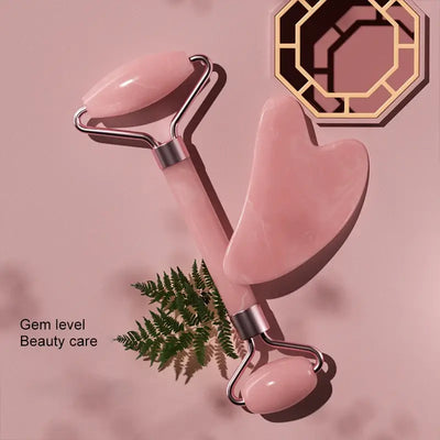 Resin roller & scraping board for face, neck & eye massage. Relieves tension, reduces puffiness & enhances skincare. Shop Frost Glow Cosmetics today!