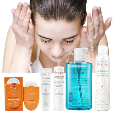 Frost Glow Cosmetics deep cleansing facial cleanser removes dirt, whitens, moisturizes & protects with SPF 50+ sunscreen care.