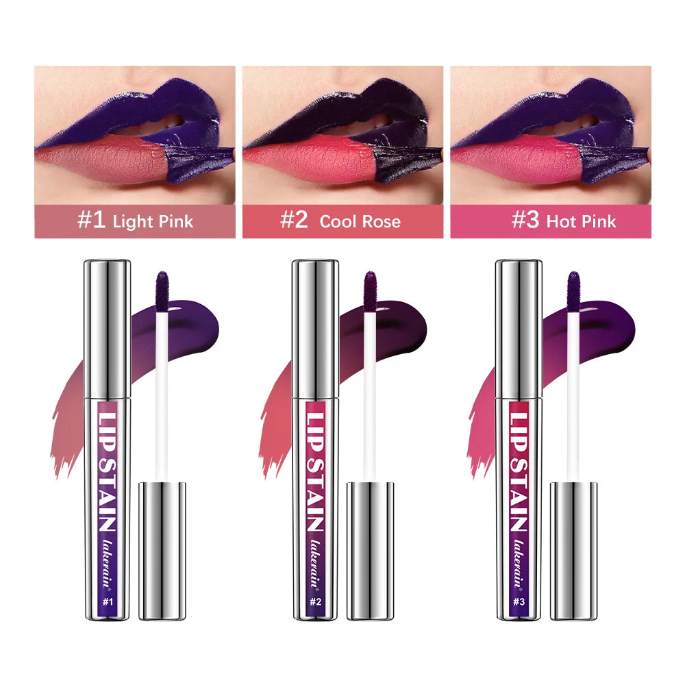 Frost Glow Cosmetics Matte Lip Ink. Long-lasting Korean lip tint with waterproof, peel-off matte finish for bold, smudge-free lips.
