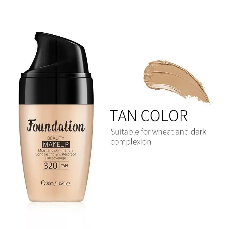 Frost Glow Cosmetics LAIKOU liquid foundation: moisturizing, long lasting, brightening, and natural coverage for a flawless face base.