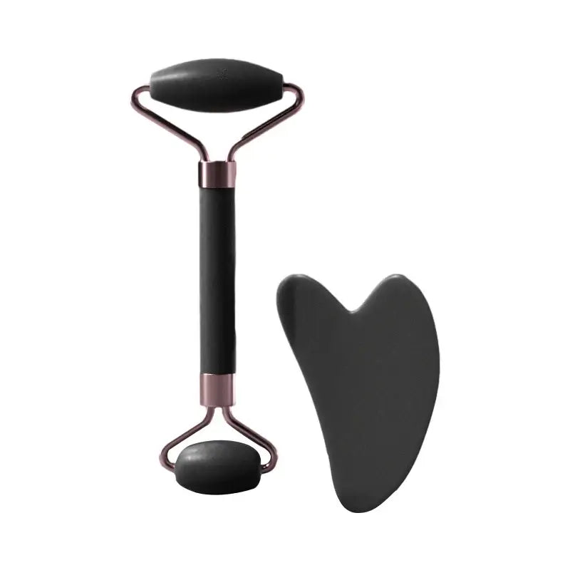 Resin roller & scraping board for face, neck & eye massage. Relieves tension, reduces puffiness & enhances skincare. Shop Frost Glow Cosmetics today!