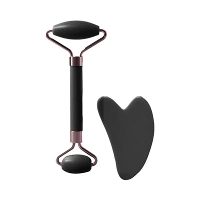 Resin roller & scraping board for face, neck & eye massage. Relieves tension, reduces puffiness & enhances skincare. Shop Frost Glow Cosmetics today!