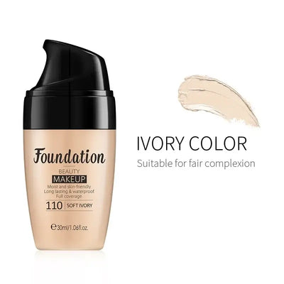 Frost Glow Cosmetics LAIKOU liquid foundation: moisturizing, long lasting, brightening, and natural coverage for a flawless face base.