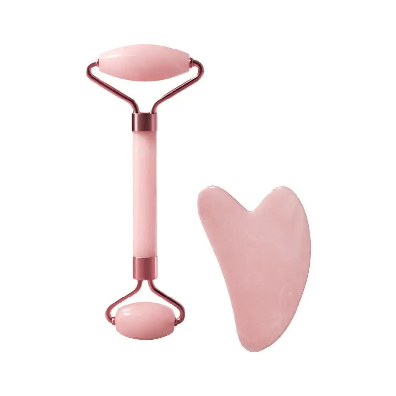 Resin roller & scraping board for face, neck & eye massage. Relieves tension, reduces puffiness & enhances skincare. Shop Frost Glow Cosmetics today!