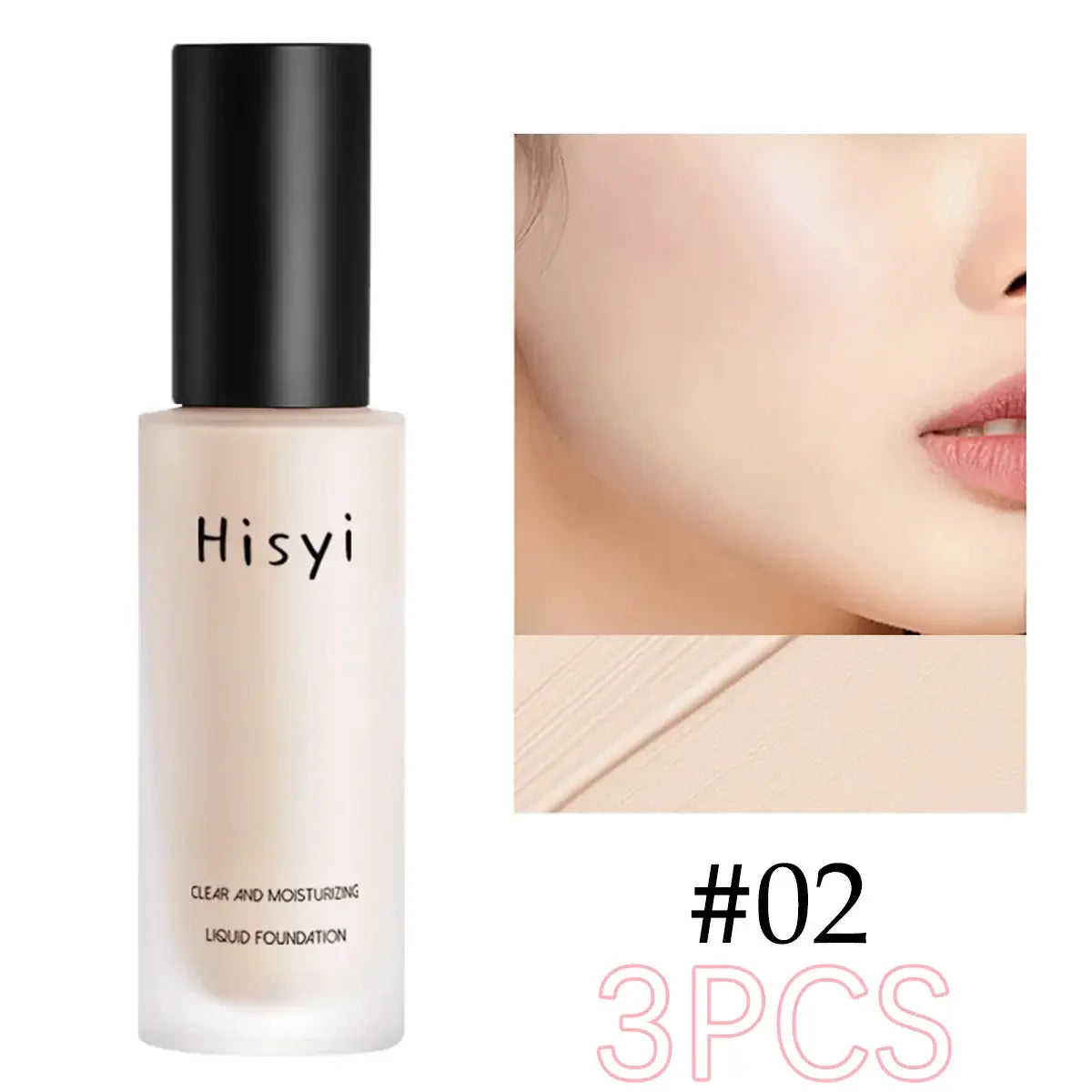 Frost Glow Cosmetics liquid foundation conceals blemishes, covers flaws naturally & delivers a smooth, non-sticky, flawless complexion.