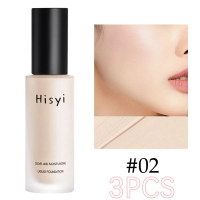 Frost Glow Cosmetics liquid foundation conceals blemishes, covers flaws naturally & delivers a smooth, non-sticky, flawless complexion.