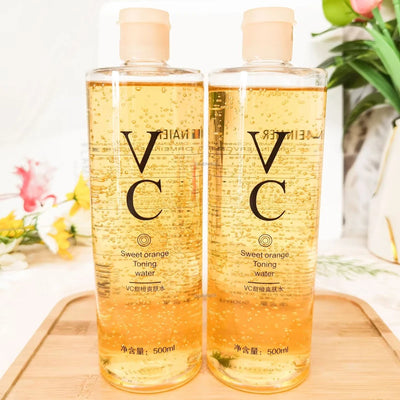 Frost Glow Cosmetics vitamin C toner 500ml hydrates, refreshes & repairs skin. Prevents dryness, brightens & supports healthy glow.