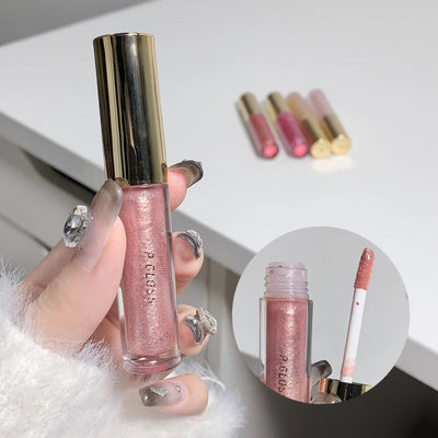 Frost Glow Cosmetics Lip Gloss hydrates, plumps & adds dazzling shine. Moisturizing oil glaze for smooth, pouty, sparkling lips.