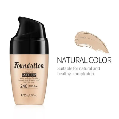 Frost Glow Cosmetics LAIKOU liquid foundation: moisturizing, long lasting, brightening, and natural coverage for a flawless face base.