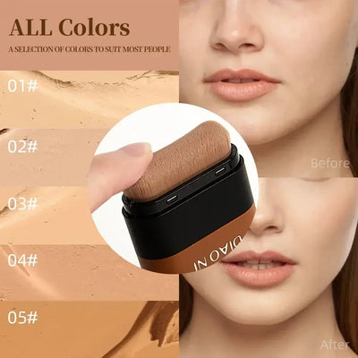 DIAO NI Concealer for cover blemishes with an image of a model showcasing its application on skin.