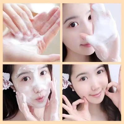 Frost Glow Cosmetics amino acid cleanser 60g deeply cleanses, moisturizes & controls oil. Gentle, non-irritating foam for all skin types.