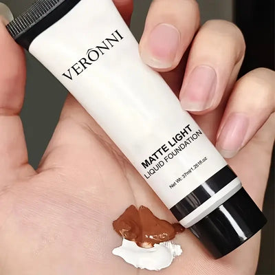 Frost Glow Cosmetics white liquid foundation delivers full coverage, oil control & long-lasting wear for cosplay, Halloween & stage makeup.