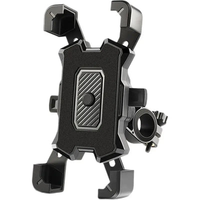 Frost Glow Cosmetics adjustable bike & motorcycle phone holder. 360° rotatable GPS mount, cycling accessories for sports & travel.