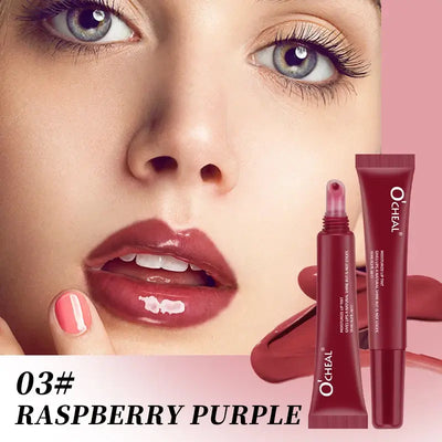 Frost Glow Cosmetics 4-Color Lip Gloss Set – Moisturizing, plumping, mirror-shine lip oils that smooth fine lines & enhance lips.