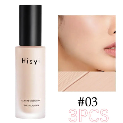 Frost Glow Cosmetics liquid foundation conceals blemishes, covers flaws naturally & delivers a smooth, non-sticky, flawless complexion.