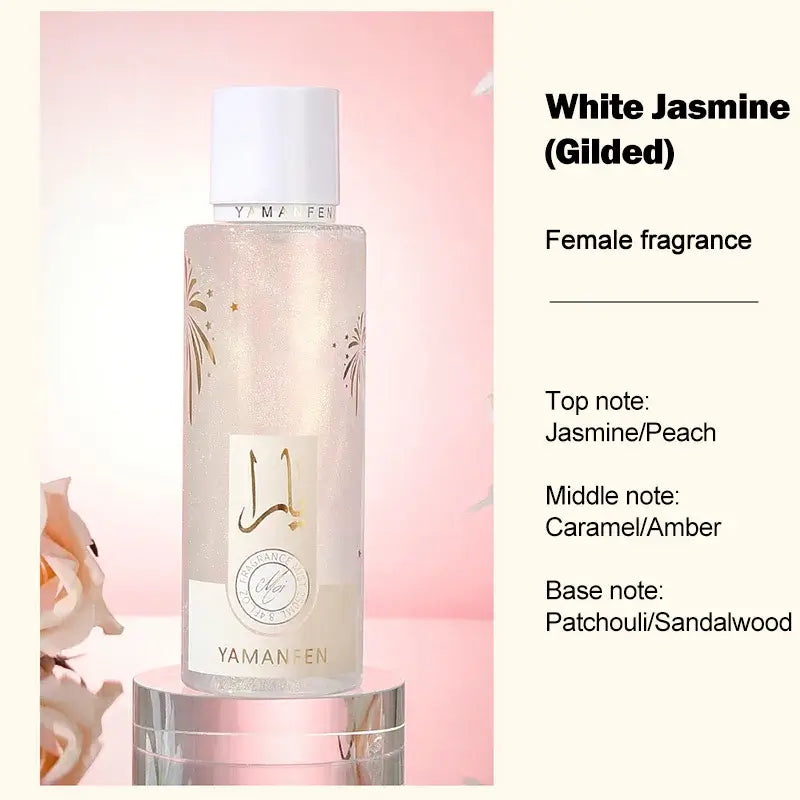 A refreshing 250ml fruity body mist with long-lasting fragrance. Natural, moisturizing spray that keeps skin fresh & scented.