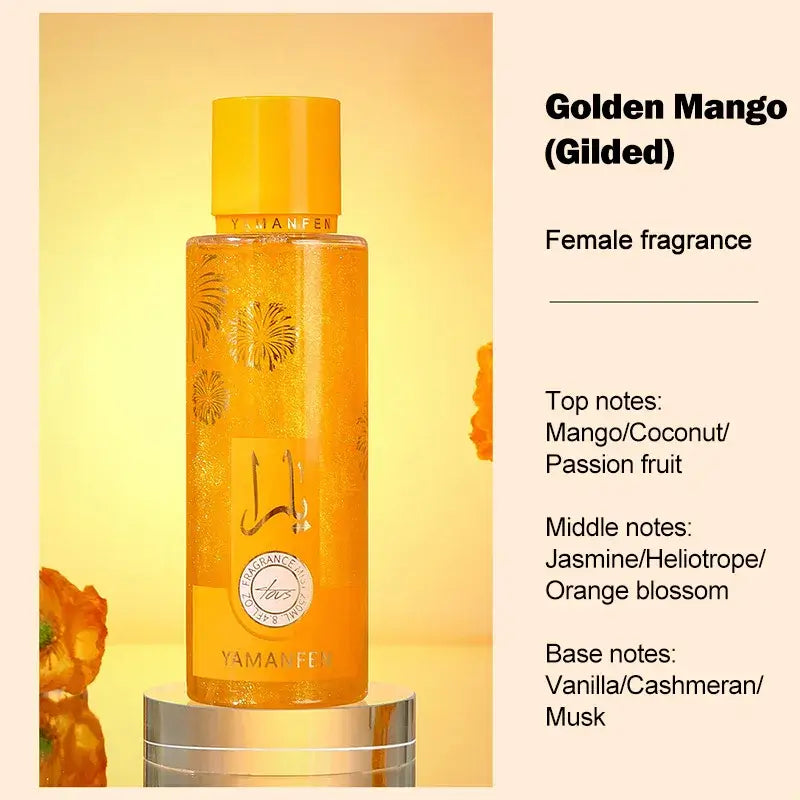 A refreshing 250ml fruity body mist with long-lasting fragrance. Natural, moisturizing spray that keeps skin fresh & scented.