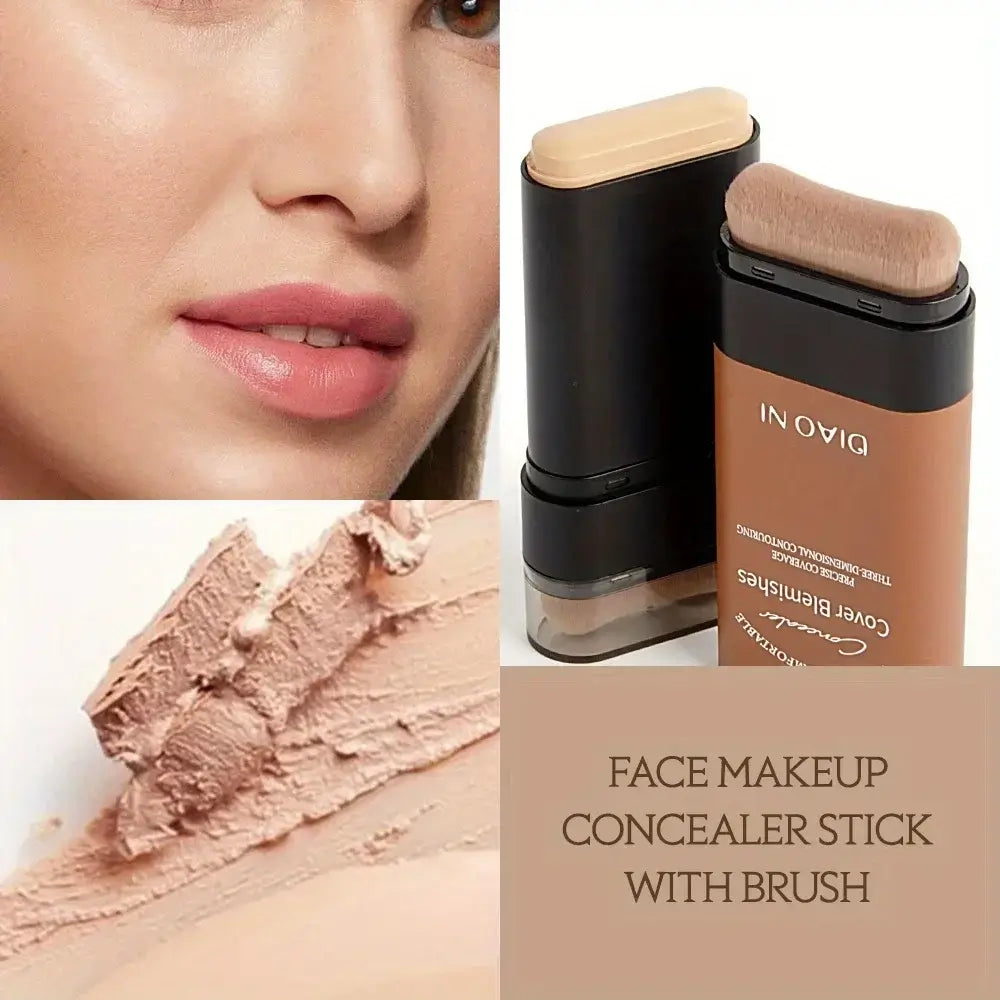 DIAO NI Concealer for cover blemishes with an image of a model showcasing its application on skin.