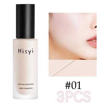 Frost Glow Cosmetics liquid foundation conceals blemishes, covers flaws naturally & delivers a smooth, non-sticky, flawless complexion.