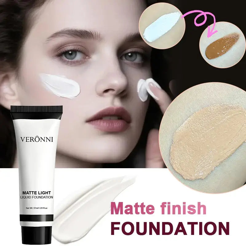 Frost Glow Cosmetics white liquid foundation delivers full coverage, oil control & long-lasting wear for cosplay, Halloween & stage makeup.