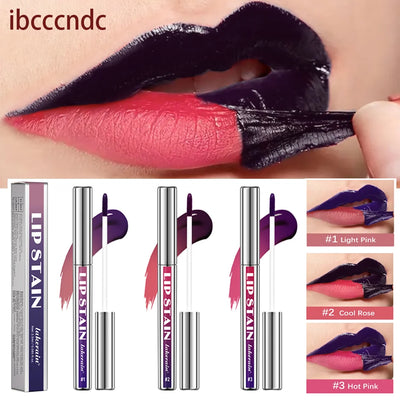 Frost Glow Cosmetics Matte Lip Ink. Long-lasting Korean lip tint with waterproof, peel-off matte finish for bold, smudge-free lips.