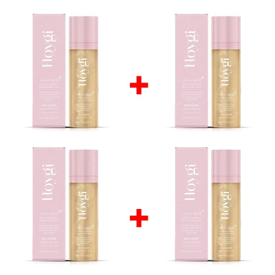 Frost Glow Cosmetics Hoygi SPF 50+ setting spray. Oil-control, matte, waterproof fixer with sun protection & fast film formation.