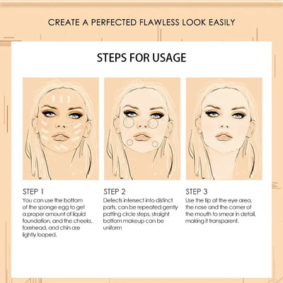 Frost Glow Cosmetics matte waterproof foundation offers full coverage, long-lasting wear, concealing imperfections with a flawless finish.