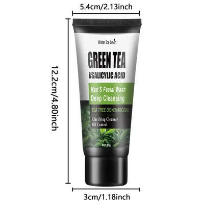 Frost Glow Cosmetics salicylic acid cleanser 60g with tea tree & turmeric extracts. Gently cleanses, moisturizes & refreshes skin.