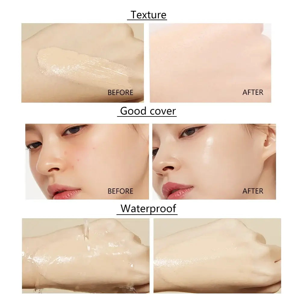 Frost Glow Cosmetics liquid foundation conceals blemishes, covers flaws naturally & delivers a smooth, non-sticky, flawless complexion.