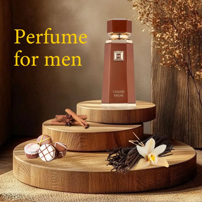 Opulent, long-lasting fragrance with woody intensity. A luxury 100ml Eau De Parfum in a gold-trimmed, gem-accented design.